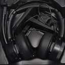 Wireless Headset with Mic for Work(Upgrade Volume Knob & Charging Indicator), Bluetooth Headset with Microphone for PC, with Noise Cancelling/Mute/USB for Call Center/Office/Home/Computer/Teams/Zoom (Black)