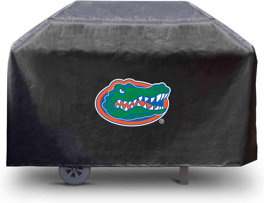 FANMATS 41197 Florida Rectangular Grill Cover - Fits 3 and 4 Burner Grills - 68in x 21in x 35in