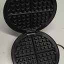 Cuisinart Waffle Maker, 1250W Round Classic Waffle Iron, 5-Setting Adjustable Browning Control, WMR-CANAS, Brushed Stainless