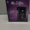 Mr. Coffee 5-Cup Mini Brew Switch Coffee Maker, Black