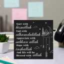 Islamic Decor - Ramadan Decorations - Islamic Gifts - Ramadan Mubarak Wooden Sign Home Office Living Room Bedroom Kitchen Table Shelf Desk Decor 55 Inches