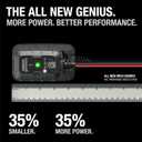 NOCO GENIUS1: 1A 6V/12V Smart Battery Charger Automatic Maintainer, Trickle Charger & Desulfator with Overcharge Protection & Temperature Compensation for Lead-Acid & Lithium Batteries