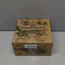 Grow Forward Wheat Straw Kids Plates and Bowls Sets - 8-Piece Unbreakable Dishwasher & Microwave Safe Plastic Plates for Kids - Reusable Non Toxic BPA-Free Dinnerware for Children - Sahara