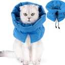 Cat Cone Soft Recovery Collar - Waterproof Elizabethan Collar to Stop Licking Scratching for Small Cats