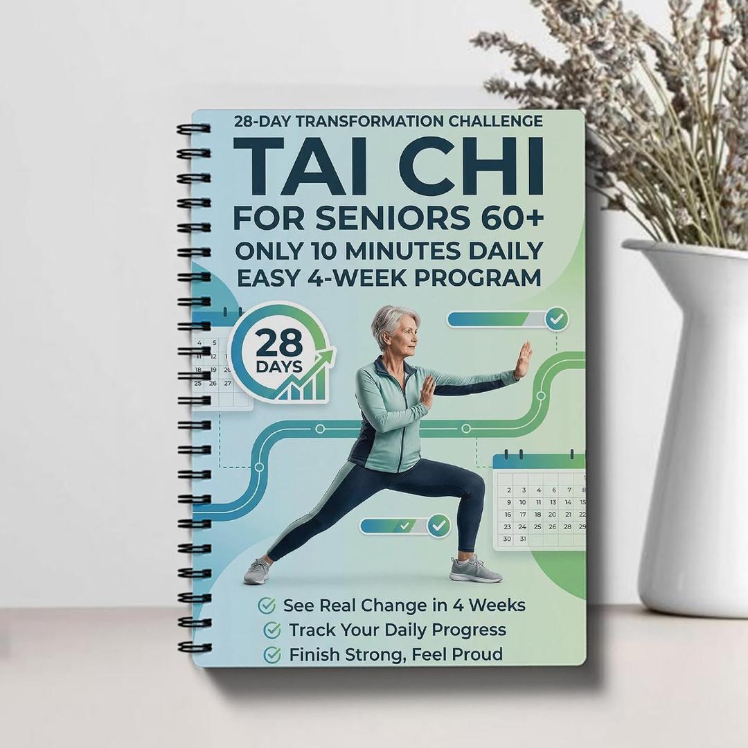 28-Day Tai Chi Training Fitness Wall Plan