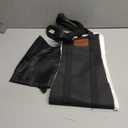 S-ETOVUS Dog Sling for Large Dogs Hind Leg Support, Magic Tape Dog Lift Harness, Soft Dog Support Harness for Back Legs, Hip Support Harness to Help Senior, Injured, Disabled and After ACL Surgery (Black)