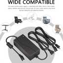 29V 2A Universal Power Cord for Recliner Chair AC/DC Switching Transformer Compatible with Lazy Boy, Couch, Sofa, Standing Desk