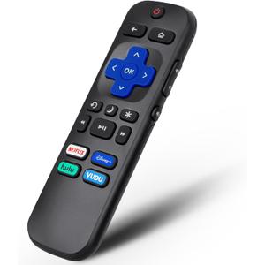 Remote Control for Hisense-TCL-Onn-Sharp-Philips-Westinghouse-Insignia-Element Roku TV Remote Replacement (for Roku TVs)