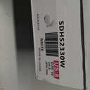 DREAM PAIRS Women's Platform Chunky Heels Square Open Toe Ankle Strap High Heeled Sandals Y2K Shoes for Party Brunch (9, White)