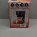 Homecraft 3-Quart Iced Coffee and Tea Maker with Filter Basket, Flavor Enhancer, Adjustable Brew Strength, Black