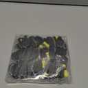 12 Pack Sport Whistles with Lanyar for Coaches, Referees and Officials, Loud Crisp Sound (12 Pcs(black))