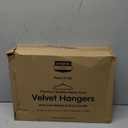 Utopia Home Velvet Hangers 50 Pack - Non-Slip Clothes Hanger Black with 360 Degree Rotatable Hook - Heavy Duty Coat Hanger - Pants Hangers