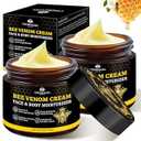 2PCS Bee Venom Comprehensive Cream – Face & Body Moisturizer, Lightweight Hydration, Smooth & Soft Skin Feel, 60g x 2