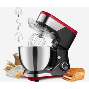 P'RICH Stand Mixer, 8-Speed 600W Tilt-Head 3-In-1 Kitchen Mixer