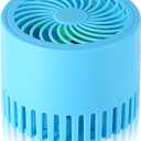 RV Refrigerator Fan, Low Noise, 3000 RPM Motor for Efficient Circulation of Internal RV Fridge Cold Air, Longer Food Preservation Time,Easy On/Off Switch (Excluding Batteries) (Blue)