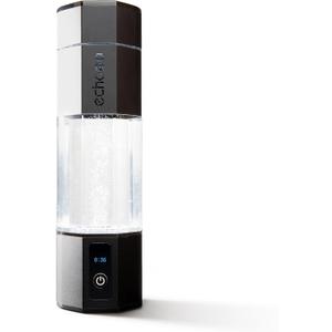 Echo Go+ Hydrogen Water Bottle - Hydrogen Infusion Technology - Rechargeable Water Bottle - SPE & PEM Purification - Active Hydration Support for Skin Health & Immune Function - 10 oz (Black)