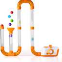 Fat Brain Toys The Original Air Toobz, Air-Powered STEM Building Toys for Kids & Teens, Kids Building Toys, STEM Toys for 3+ Year Old, 11.5 x 6.5 x 6 inches