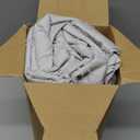 CozyLuna Duvet Cover Queen, 3PCS Boho Duvet Cover Set, Geometric Pattern Tufted Bohemian Comforter Cover Jacquard Knit Textured Bedding Set with Zipper Closure (Light Grey)