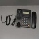 Corded Caller ID Telephone with Speaker for Home and Office, TelPal Wired Landline Telephone Set Simple Analog Desktop Hotel Telephones