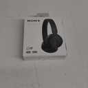 Sony WH-CH520 Wireless Headphones Bluetooth On-Ear Headset with Microphone and up to 50 Hours Battery Life with Quick Charging, Black