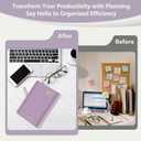 4 x 2026 Planner, Weekly and Monthly Calendar Academic Planner, Jan 2026 - Dec 2026, Planning Agenda Book for Desk Accessories and School Supplies - A5 (6.3'' x 8.5'') (Purple)