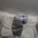 Memory Foam Pillows, Cervical Pillow for Neck and Shoulder Pain Relief, Ergonomic Contour Bed Pillow, Soft for Side Sleep Stomach Sleeping and Back Sleeper (Queen Size-24.8''Lx14.96''Wx5.78''H, Grey)