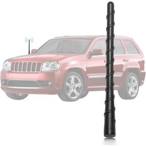 Anina 7 Antenna Mast for 2011-2022 Jeep Grand Cherokee,Renegade,Compass,Chrysler 200, Fiat 500 FM AM Radio Aerial 5091100AA 68297936AA