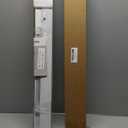 Aluminum Mini Blinds for Indoor Windows Cordless 1In No Holes 100% Privacy Protection L-Shaped Slats Room Darkening Horizontal Window Blinds for Office,Home, White, 23" W x 64" H