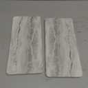 2 Pack Water Absorbing Stone Drying Tray for Kitchen Counter Marble Bathroom Sink Trays Accessories Diatomite Stone Soap Dish Holder Kitchen Tray for Bathroom Vanity Trays Quick Instant Dry Sink Caddy