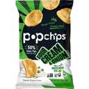 Popchips Potato Chips, Sour Cream & Onion, 4ct 5.0oz Share Bags, Low-Calorie and Gluten Free, Salty Snacks for Adults and Children, Kosher Snack, 130 Calories Per Serving (EXP 01/01/27)