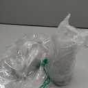 100Pcs Aluminum Cups with Lids,5oz Disposable Ramekin Baking Cups Muffin Liners Mini Pie Pans Foil Cupcake Containers for Christmas Party Wedding,Silver