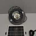 HULPPRE 3000lm Solar Shed Light,Daytime or Night,Classic Metal Solar Lights Indoor&Outdoor with E27 Bulb,Cool or Warm White,5 Modes Barn,Chicken Coop Light,Pendant Lamp for Patio,Garden,Yard,Gazebo