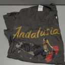 Spain Seville Bullfight Andalusia Vintage T-Shirt (Gray, XXXL)
