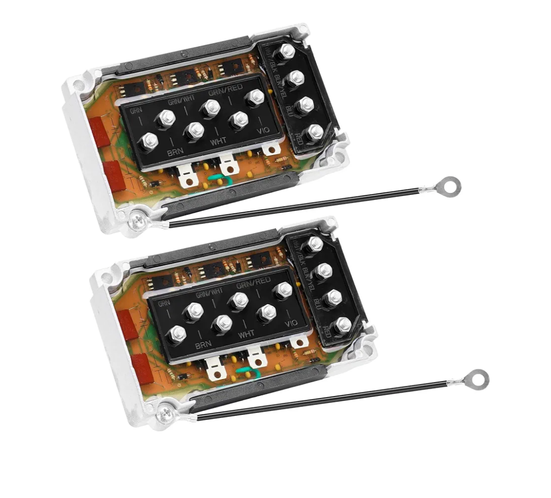 2pcs CDI Module Switch Box Compatible with Mercury Outboard 50hp 60hp 65hp 70hp 75hp 80hp 90hp 105hp 115hp 140hp 150hp 175hp 200hp 220hp Motor Power Pack Replace# 332-7778A12 332-7778A9