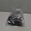 Round Patio Table Cover Waterproof, 50" Diax27.5" H Heavy Duty Oxford Fabric Outdoor Patio Furniture Cover Patio Table Chair Set Covers for Garden Round Table Dining Set, Black