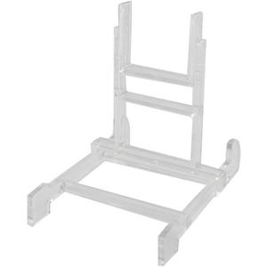 Artliving Two Part Adjustable Clear Acrylic Plastic Display Stand Easel (Set of 5) (Suitable for 6"-12")