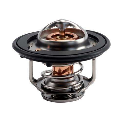 Car Thermostat, Auto Engine Coolant Thermostats, High Performance Car Thermostat Replacement Accessories for CRV Civic CRZ, Replaces OEM#19301-PAA-306, 19301-RNA-315(Sliver)