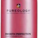 Pureology Smooth Perfection Shampoo | For Frizzy, Color-Treated Hair | Smooths Hair & Controls Frizz | Sulfate-Free | Vegan | Updated Packaging | 9 Fl. Oz. |