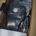 Puboo Collapsible Foot Spa Bath Massager with Heat, 95-115F Precise Temp Control, Motorized Massage Rollers, Heated Foot Bath Soak Tub, Fits US Mens Size 11, Gift for New Year (Dark Blue)