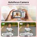 WellTone Digital Camera Kids 4K Video 64MP Photography Cameras, Compact 18X Zoom Point and Shoot, Autofocus Vlogging Mini Cameras, 2.8'' Screen with Flash for Teens Boys Girls Outdoor Travel