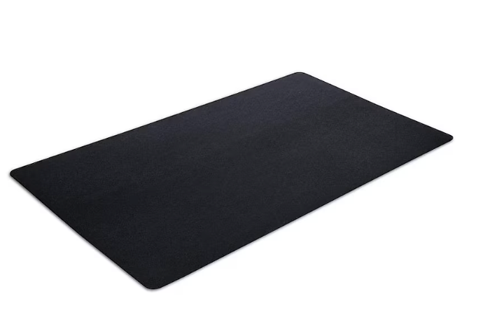 Rubber Mat Black Rear Gray, Carpet length 47x47.Widht 35x35.