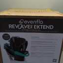 Evenflo Revolve360 Extend Convertible Car Seat with 360 Degree Rotation, Extended Rear-Facing, Forward-Facing, Booster Mode, and Secure Latch Install, Revere Gray, Manufacturing Date 9/18/2025