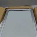 Large Dog Door, Energy Efficient French Doggy Door with Aluminum Frame, Telescoping Tunnel, Magnetic Flaps and Sliding Lock Panel - Large