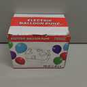 Beeyaky Electric Balloon Pump for Party Decorations  Portable Inflator, Auto Shutoff, Balloon Air Pump Dual Nozzle Rose Red 110V 600W  (Orange)