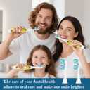 Replacement Heads Compatible with Spinbrush Electric Toothbrush Adults Toothbrush Head, 10 Pack Brush Heads Medium Bristles