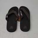 Men's Flip Flops by ZeroXposur – Brown & Black Beach Sandals , Size 10