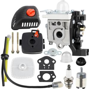 SRM 225 Carburetor for Echo SRM-225 GT 225 PAS 225 PE 225 SHC 225 PPF 225 Trimmer Weedeater with SRM 225 Air Filter Case Cleaner Cover Fuel Line Tune Up Kit