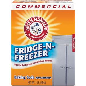 Arm & Hammer Fridge-N-Freezer Pack Baking Soda, Unscented, 16 Oz, Powder