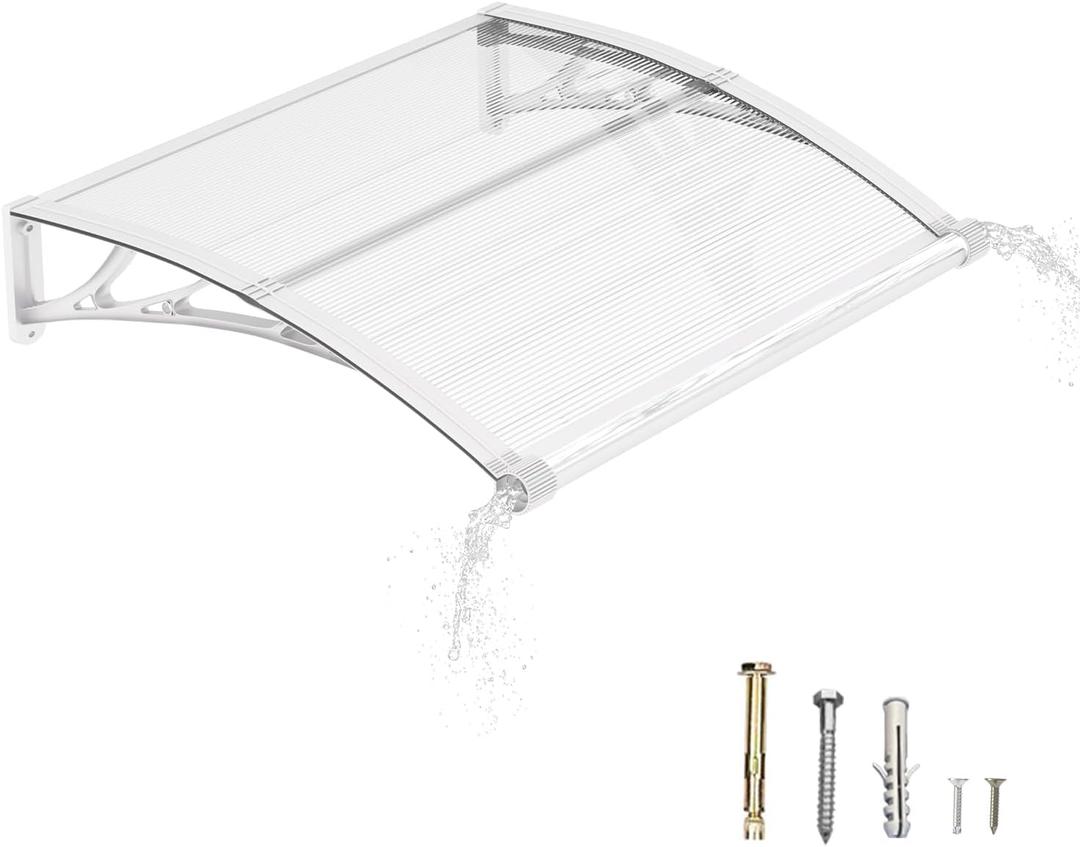 40" x 48" Window Door Awning Canopy Exterior with Drainage
