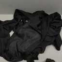 Momcozy Adjustable Buckle Baby Wrap Carrier Cooling Air-Mesh, Easy to Wear Baby Carrier Sling, Baby Carriers Newborn to Toddler 8-35lbs, Suit for Waist 47-57inch, Plus Size Black